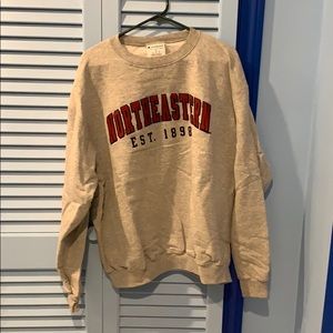 Northeastern University crew neck